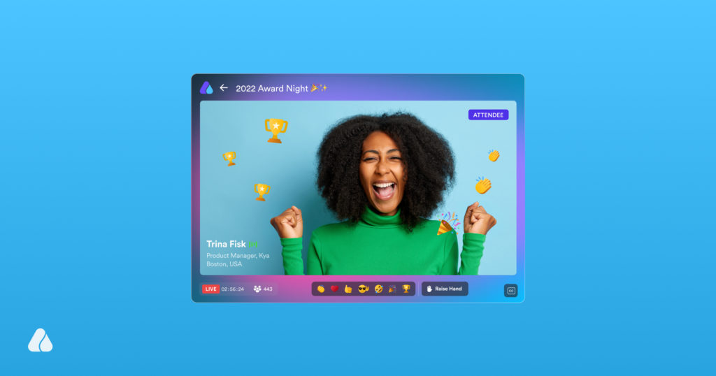 An image for virtual awards ceremony