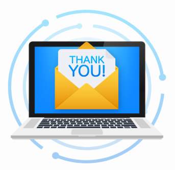 Email of gratitude