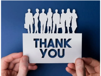 keep the gratitude and thanks session