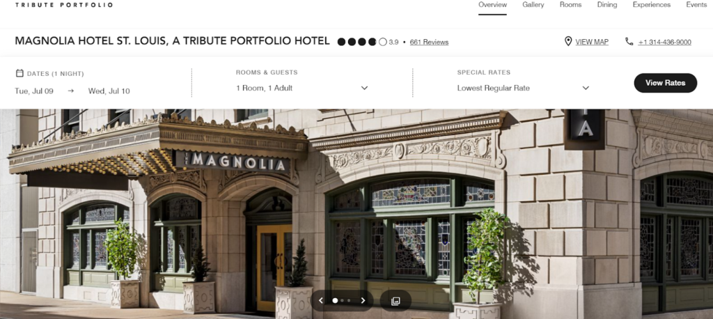 Magnolia Hotel St. Louis