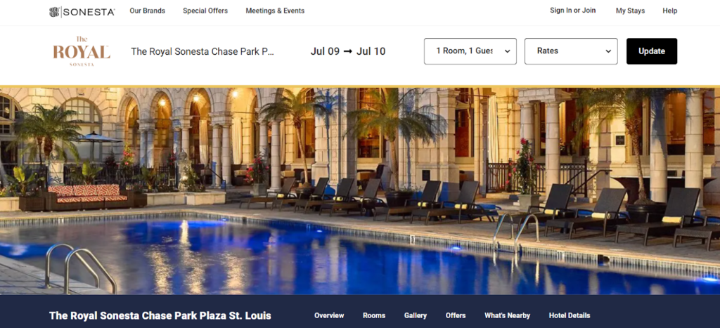 The Royal Sonesta Chase Park Plaza St. Louis