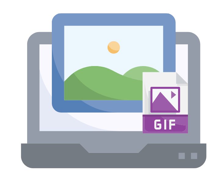 GIFs and images for interactions