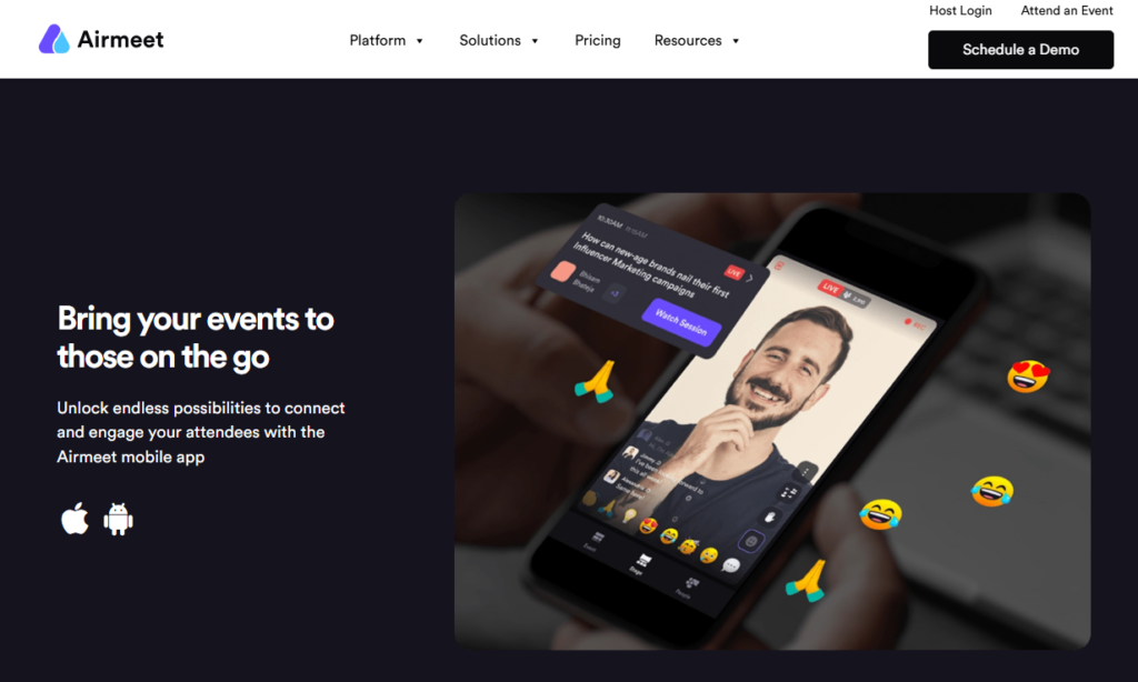 Airmeet's Innovative Approach to Mobile Event Experiences