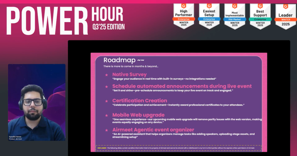 More Features to Come