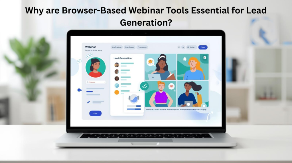 Why are Browser-based Webinar Tools Essential for Lead Generation