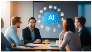 How does AI identify disengaged employees during events