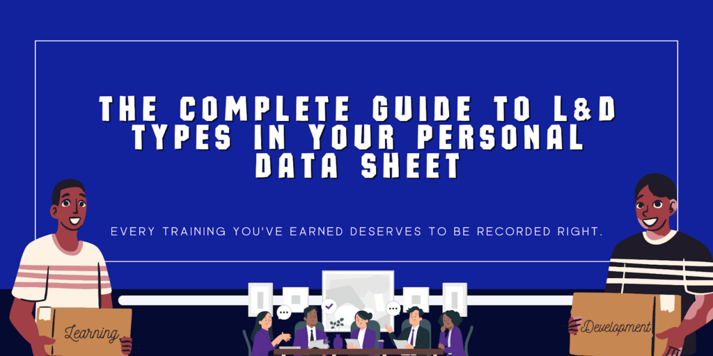 The Complete Guide to L&D Types in Your Personal Data Sheet